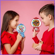 Kids Valentine Candy Card 36 Pieces Gumball Machine Holiday Supplies DIY Treat Holder Cards for Part