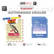 SanDisk® Creator SD UHS-II Card (128GB/ 256GB/ 512GB)