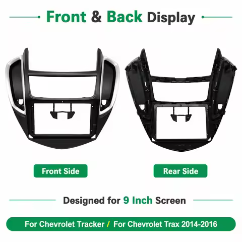 For Chevrolet Tracker For Chevrolet Trax 2014-2016 9 Inch Car Radio Fascia Frame Dash Trim Bezel Pan