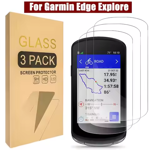 3-1PCS Tempered Glass for Garmin Edge 1040 1030 830 840 520 530 540 Bicycle GPS Stopwatch Screen Pro
