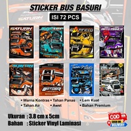 VIRAL basuri bus stickers, contents 72 stickers, many design choices