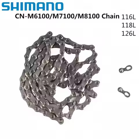 SHIMANO DEORE XTR CN M9100 XT M8100 SLX M7100 DEORE M6100 Chain 12s MTB Bicycle Chain 116L 124L 126L