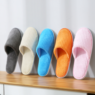10 Pairs of Disposable Slippers Guest Slippers For Home Thickened Home Guest Non Slip Hotel Beauty Salon Winter