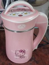 ╭✿㊣ 二手 HELLO KITTY 限定款 超淨 養生豆漿機【SBM-1312R】養生飲品 果汁 養生粥 豆漿機 