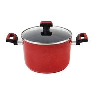 หม้อสองหูนอนสติ๊กพร้อมฝาแก้ว Meyer 22020-T