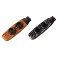 Double Hole Design Kazoo Double Membrane Kazoo Accompaniment Ukulele Guitar Violin Portable Musical 