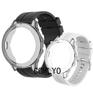 For Garmin Venu 3 Case TPU Soft protective shell Bumper venu3 Strap Smart Watch Silicone Band Screen protector film