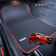 Kamatto Classic Mazda 2 Hatchback 2015 - Present Car Floor Mat and Carpet