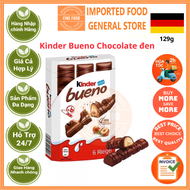 Thanh sô cô la đóng hộp cỡ trung Kinder Bueno socola trắng 129g (6 thanh)