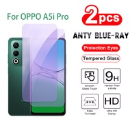 2 Pcs Tempered Glass OPPO A5i Pro 4G Anti-Bluelight Screen Protector for OPPO A5i Pro A5 Pro A5x A5m