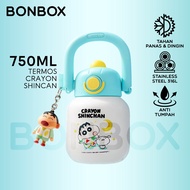 TERMOS [100% ORIGINAL] BONBOX Special Edition Vacuum Tumbler Thermos 750ML Crayon Shinchan - Heat & 