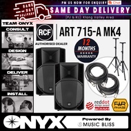 RCF ART 715-A MK4 - 15" 2-Way 1400W Active Speaker (ART715AMK4 / ART 715A MK4)