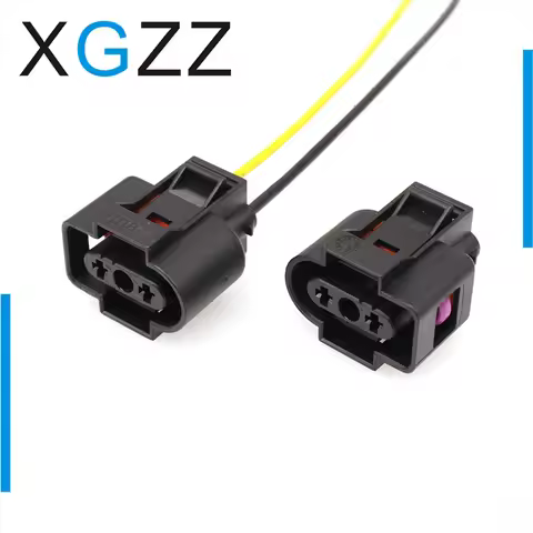 1J0973202 is suitable for Volkswagen Audi water level sensor plug 2P hole automotive connector conne
