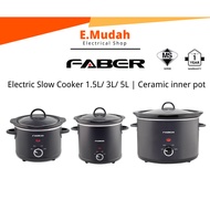Faber 1.5L/3L/5L Slow Cooker Ceramic Inner Pot | FSC 150BK 300BK 500BK