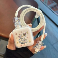 Cute Little Cat Soft Thin Silicone Charger Protector Charger Adapter Accessory for IPhone Charger 40