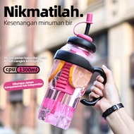 Large Children's Water Bottle Tumbler 1300ML Jumbo Capacity with Premium Straw