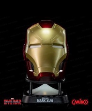 全新未開 CAMINO Iron Man MK XLVI Helmet Mini Bluetooth Speaker 鐵甲奇俠 MK XLVI 頭像 藍牙喇叭