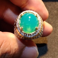 batu bacan Doko asli ring perak 