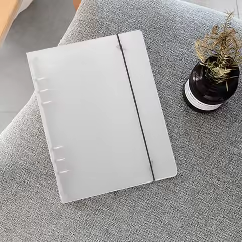 Student Stationery: 1 Pc Loose Leaf Binder Notebook Cover A5 A6 A7 Folder with Ring Binder Inner Cov