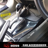 Honda Civic FB Gear Panel Cover Gear Garnish Trim Civic  FB Interior Accessories Boss Car Accessories Protection Carbon