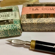1960年代 法國老筆尖 La Comtoise 一號 不鏽鋼筆尖 EF 極細尖