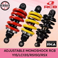 RCB Racing Boy MONOSHOCK MONO M2 LINE Y15ZR 208MM / RS150 225MM / LC135 203MM PREMIUM BLACK