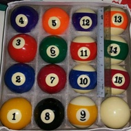 Lucky pool ball snooker ball number ball bola snooker bola pool