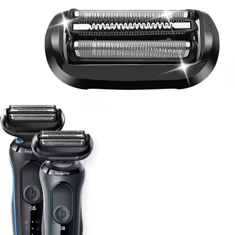 Electric Shaver Foil & Cutter 53B Replacement Head for Braun Razors Series 5 and 6 5020s, 5018s, 505