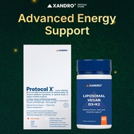 Advanced Energy Support Bundle | Xandro Lab | 1x Protocol X and 1x Liposomal Vegan D3+K2