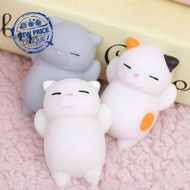 Mini Squeeze Toy Cute Cartoon Squeeze Squishy Kawaii Pink Cat Stress Reliever Slow Rising Fun S7P7