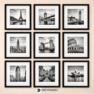 Photo Gallery Frame for 6x6, 8x8, 10x10 & 12x12 Photo Plus Matting | Acrylic | Per Piece Not Set