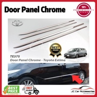 Toyota Estima ACR50 2006-2017 Door Panel Liner Chrome side moulding chrome stainless steel estima ca