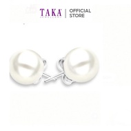 TAKA Jewellery Lustre Pearl Earrings 9K