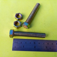 YELLOW BOLT NUT M12 X 70 BMK M12 X 70/ YELLOW M12X70 BOLT/ M12 BOLT/ 17 KEY BOLT/ 17 7CM LENGTH/