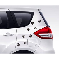 Paw Dog Cutting Sticker Animal Palm Sticker Dog Cat Footprint