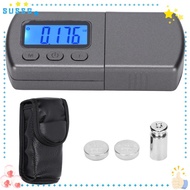 SUSSG Tracking Force Pressure Gauge, Digital Display Blue LCD Backlight Turntable Stylus Force Scale