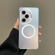 Matt Magnetic Charging Acrylic Hard Case for Honor 400 Pro X9D X9C X9B Honor 400 Lite 400 Smart Phon