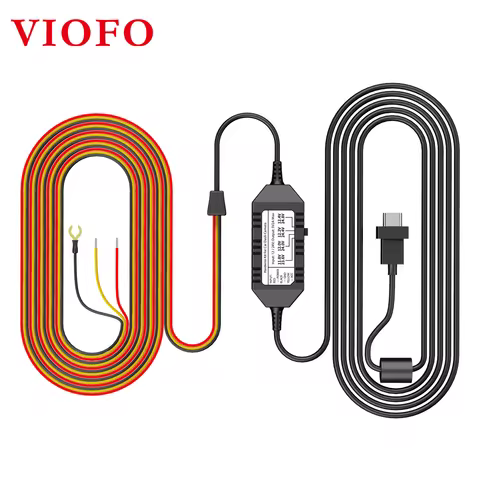 Viofo Original A139 HK3-C Car Camera ACC Hardwire Kit Cable 3 Wire For Parking Mode Optional Mini/Mi