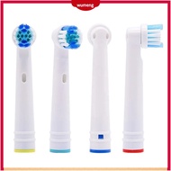 WUMENG 4 PCS Compatible Electric Toothbrush Heads POM Plastic DuPont Wool Toothbrush Head Clean Multiple Colors Replacement Brush Head for Oral-B Brush