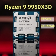 AMD Ryzen 9 9950X3D CPU Processor for X670E X870 up to 5.7GHz 16-Core 32-Thread Socket AM5