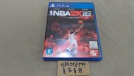 PS4 NBA 2K16 中文版 二手良品