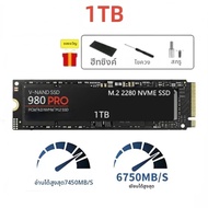 980Pro 1 ถึง 2 ถึง 4 ถึง 8 ต่อ SSD M.2 2280 NVMe Internal SSD Drive PCIe Gen 4.0x4 TLC 3D ฮาร์ดไดรฟ์