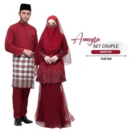 🔥LATES DESIGN 🔥Habibi Boutique | Baju Nikah | Amayra | Busana Mewah | Full Set Couple | Saiz 36-56 |