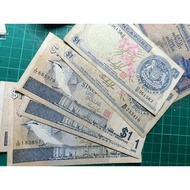 Singapore Old Banknote Antique Banknote $1 one Dollar.