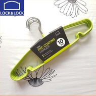 [ 10 cái ] móc treo quần áo Lock & Lock 40cm [ ETM376 ] - móc Inox ETM391 bọc nhựa PVC cao cấp