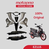 YAMAHA EZ115 100% Original HLY Body Cover Set Coverset with Free Sticker Stripe Strike Ori HLY