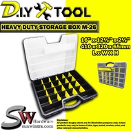 SW Hardware 16" x 12-1/2" Heavy Duty Multi Purpose Storage Box M-26 M26 M 26