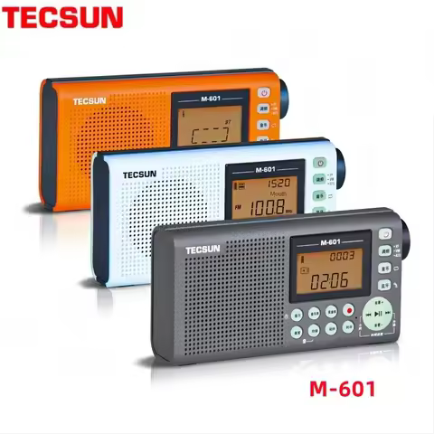 TECSUN M-601 Pocket FM radio Bluetooth receiver Music player recorder Pocket FM radio/Bluetooth tran