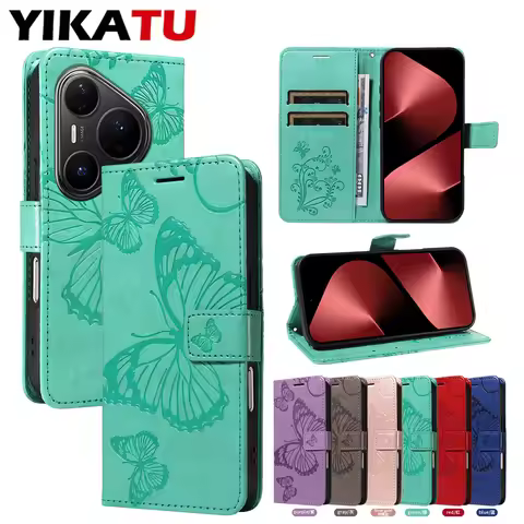 Magnetic Wallet Case For Huawei P Smart Z 2019 Mate 20 10 60 Pro Plus Maimang 7 6 P80 Ultra P70 Pro 
