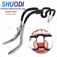 Autoclavable Dental Mouth Opener Gag Silicone Rubber Coated Stainless Steel Jennings Gag